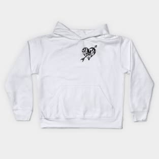 Tribal Heart Kids Hoodie